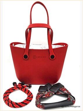 Lightweight EVA Tote Bag with Inner Bag & 3 Handle Pairs